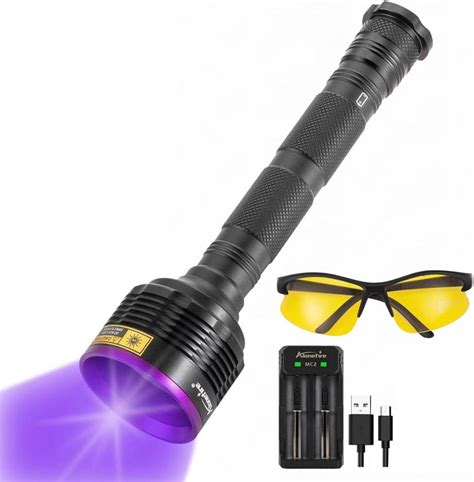 Alonefire SV56 Powerful 30W 365nm UV Torch Ultra Violet Light