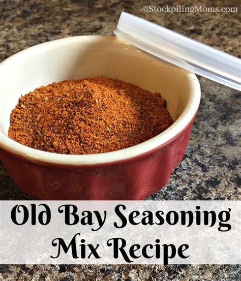 Old Bay Seasoning Mix Recipe That You Can Make Right At Home For All Your Seafoodand Lent