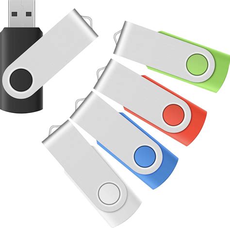 Enfain Unidad Flash Usb De Gb Paquete De Unidades De Memoria