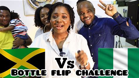 Water Bottle Flip Challenge Jamaica Vs Nigeria Guess Who Won