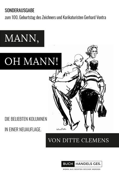 Mann Oh Mann Ditte Clemens BuchHandelsGesellschaft