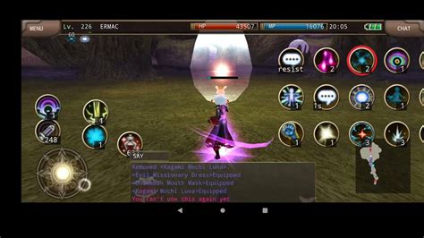 Iruna Online High Wizard Vs Medona Lv Set Resist Dmg Full S