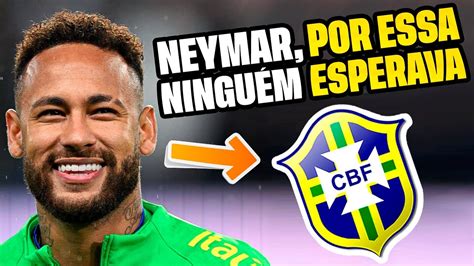 BOMBA Olha o que NEYMAR FALOU da SELEÇÃO BRASILEIRA na COPA DO MUNDO