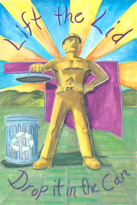 Collinsville Student Takes First Place in Anti-littering Art Contest