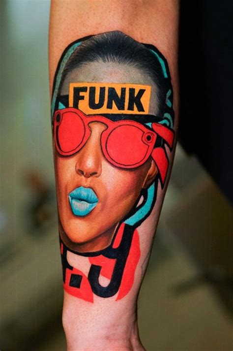 Top Best Pop Art Tattoo Designs For Men Women Page Of