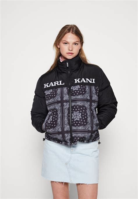 Karl Kani Retro Reversible Puffer Jacket Chaqueta De Invierno Black