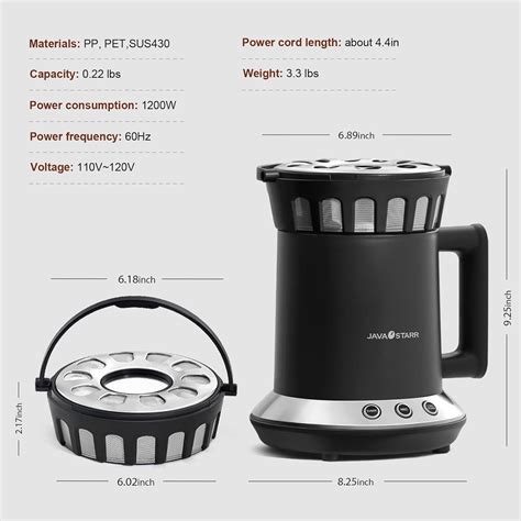 Javastarr Electric Coffee Roasters Machine Review