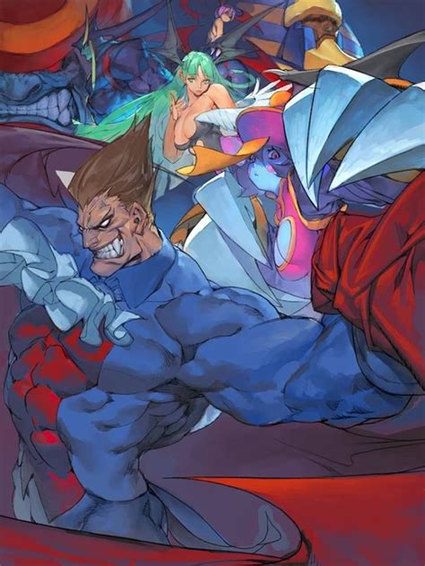 Darkstalkers Capcom Art Street Fighter Art Character Art