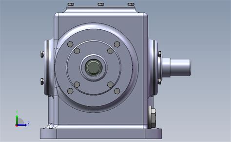 伞齿轮solidworks 2010模型图纸下载 懒石网