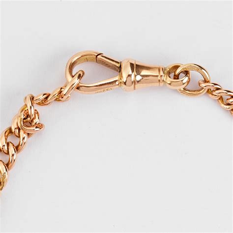 Graduated Curb Link Bracelet Mourne Antiques Jewellery