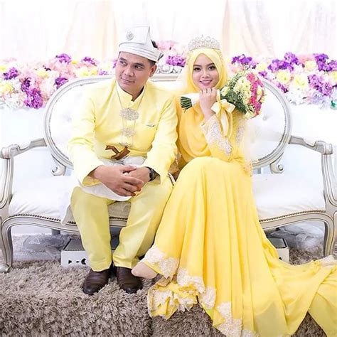 Baju Pengantin Warna Purple Lembut Model Gaun Pengantin Muslimah