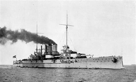 German Battleship Sms Th Ringen Destination S Journey In