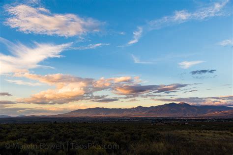 Taos Sunset #6 | MarvinBowen.com