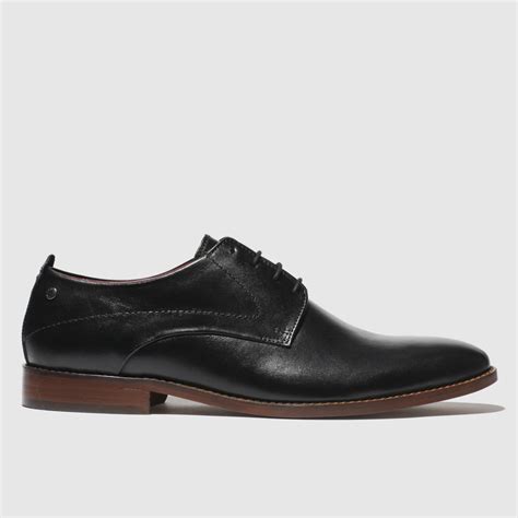 Base London Black Script Shoes - ShoeFreak