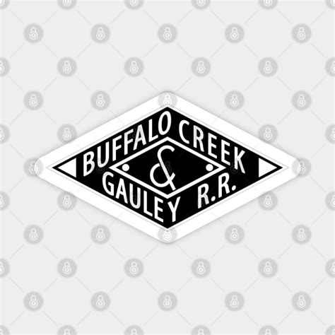 Buffalo Creek And Gauley Railroad Bcandg Railroad Magnet Teepublic