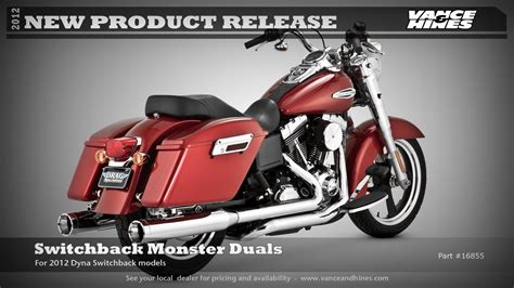 Switchback Monster Duals For 2012 Harley Davidson Dyna Switchback Fld Youtube