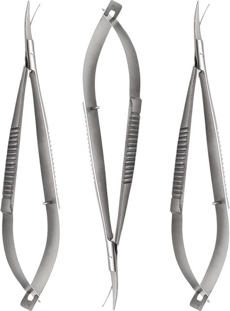 Amazon Castroviejo Scissors 5 5 Inches CURVED Set Of 3 Micro