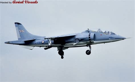 Aerial Visuals Airframe Dossier Hawker Siddeley Harrier T 52 S N