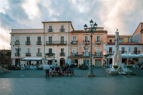 Historic Town Center of Pizzo, Calabria, Italy. Editorial Image - Image ...