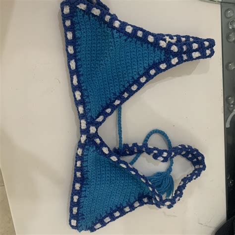 Cute Crochet Bikini Top From A Boutique Not See Depop