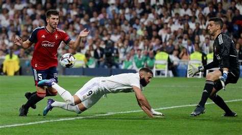 Real Madrid Osasuna Resumen Del Partido De La Jornada Liga