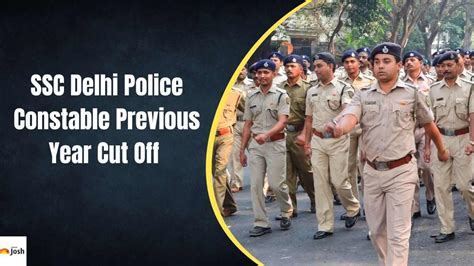 Delhi Police Constable Cut Off 2023 Category Wise Previous Year Cutoff