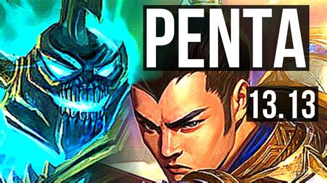 HECARIM Vs XIN ZHAO JNG Penta 71 Winrate Legendary 20 4 10