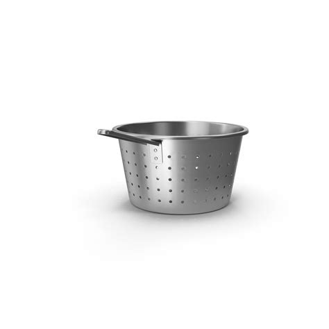 Stainless Steel Colander With Handle Model - TurboSquid 2189909