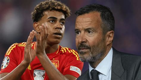 Jorge Mendes veut plumer le Barça pour Lamine Yamal PUR FOOT