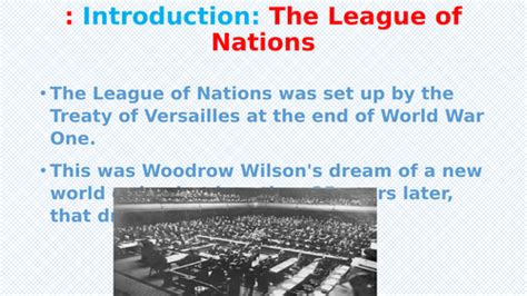 The League Of Nations Failures And Successes Of The League Teaching