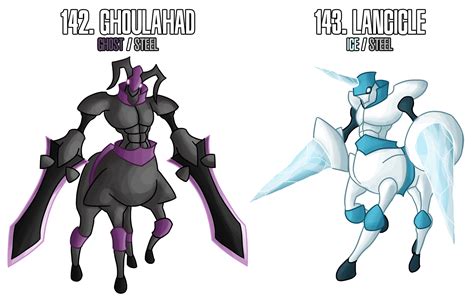 fakemon: 142 - 143 - Legendary Knights duo by MTC-Studio on DeviantArt