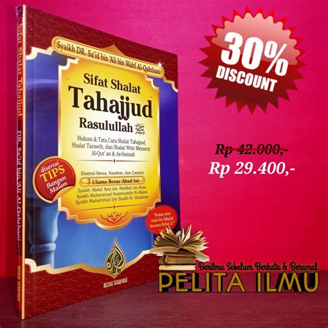 Jual Buku Sifat Shalat Tahajjud Rasulullah Hukum Dan Tata Cara Shalat