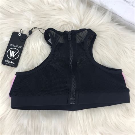 Wildfox Swim Nwt Wildfox Mesh Racerback Ombr Thong Bikini Xs Poshmark