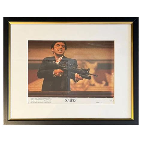 Scarface Framed Poster 1983 For Sale At 1stdibs