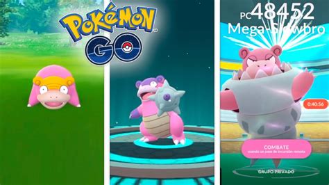 Todo El Evento Capturo Slowpoke Galar Evolucion Slowbro Galar Mega