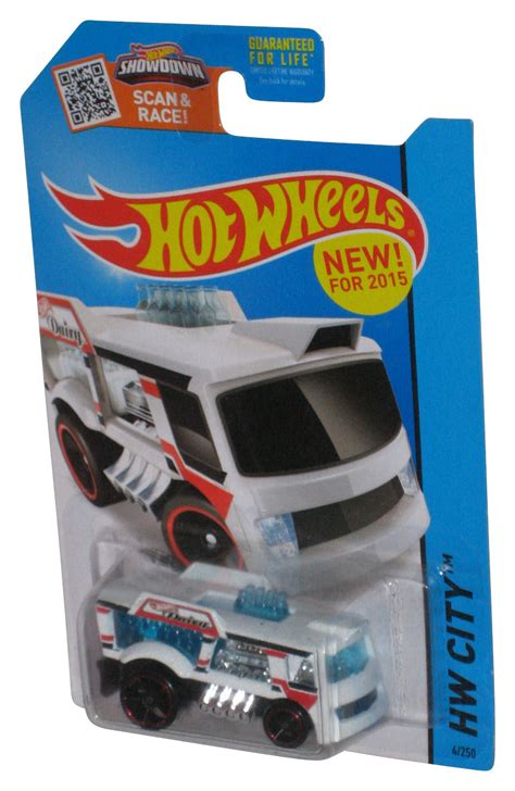 Hot Wheels HW City Mattel White Chill Mill Toy Car Walmart