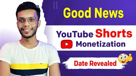 Good News Youtube Shorts Monetization Biggest Update