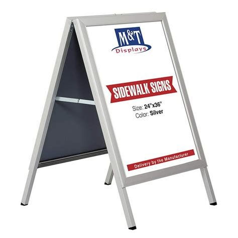 Slide In A Frame Display Advertising Menu Board 24x36 Inch Poster Size