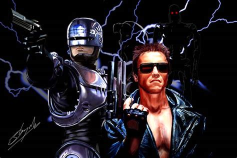 RoboCop vs Terminator by SSD-Art on DeviantArt