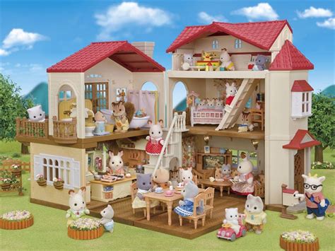 Red Roof Country Home Secret Attic Playroom Calico Critters