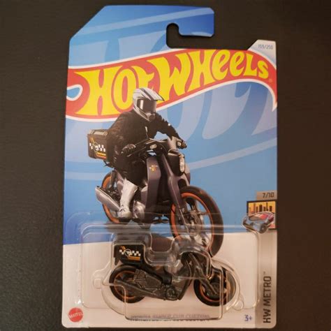 Hot Wheels T Hunt Honda Super Cub Custom Shopee Brasil