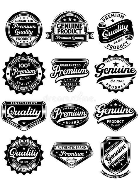 Premium Quality Label Stock Vector Illustration Of Grocery 22444062