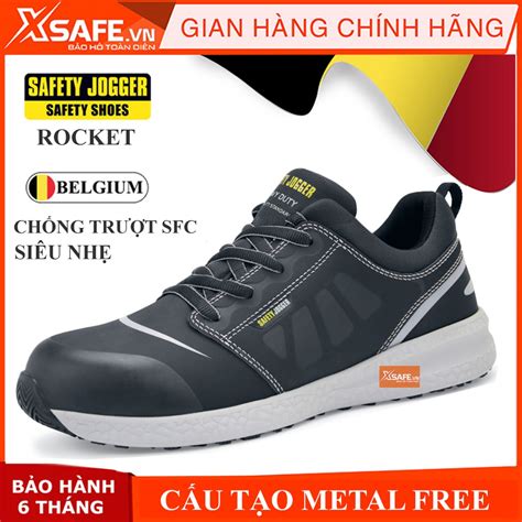 Giày bảo hộ Jogger Rocket 81 S1P HRO SRC siêu nhẹ chống trượt chịu