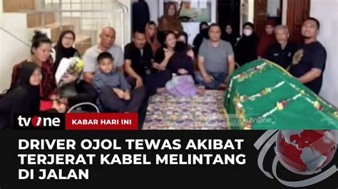 Terjatuh Saat Berkendara Pengemudi Ojol Tewas Terjerat Kabel Kabar