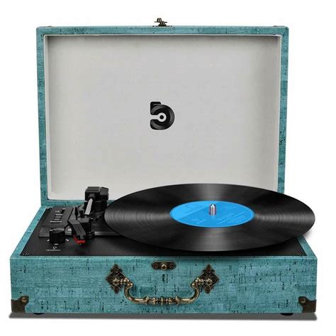 Turntables Record Player Vinyl Records Suitcase Portable With