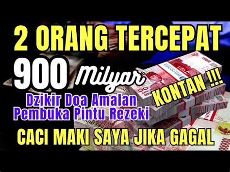 Rahasia Kekayaan Mendadak Kisah Nyata Jangan Ragu Dzikir Doa Sebagai