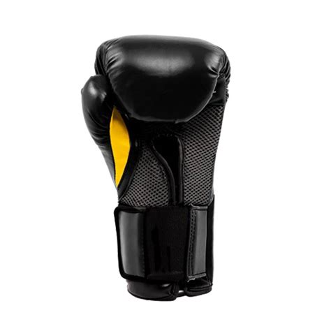 Everlast Elite Pro Style Training Boxing Gloves Size 8 Oz Black Open