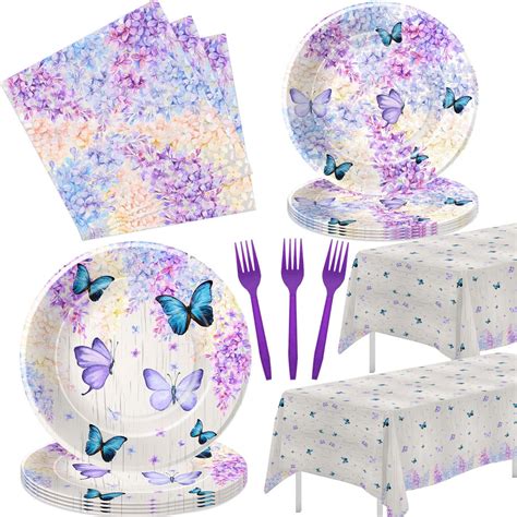 Amazon Hipvvild Butterfly Party Decorations Tableware Butterfly