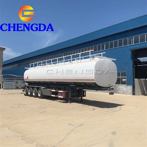 40000 Liter 4 Axles Oil Liquid Tanker Fuel Tank Trailer China Fuel