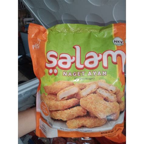 Jual Nuget Salam Gepeng 1kg Nuget Enak Nuget Praktis Shopee Indonesia